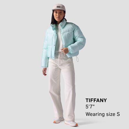 (取寄) ベイスンアンドレンジ レディース ブランディ ボクシー パファー ジャケット - ウィメンズ Basin and Range women Brandy Boxy Puffer Jacket - Women's Icy Basin and Range Brandy Boxy Puffer Jacket - Women's - Clothing