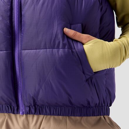 Basin and Range Lila Puffer Vest - Women's - Clothing