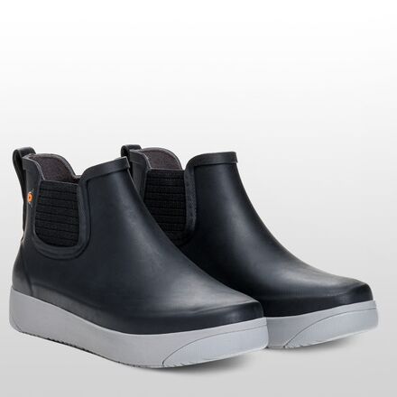 BOGS Women's Kicker Rain Chelsea II Boot, Olive, 8