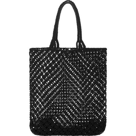 The Beach People Macrame Cotton Cord Tote Women s Accessories