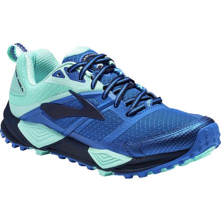 adidas gazelle silver green womens Women's Brooks Cascadia 18 GTX Trail | Grey Blue main image 1
