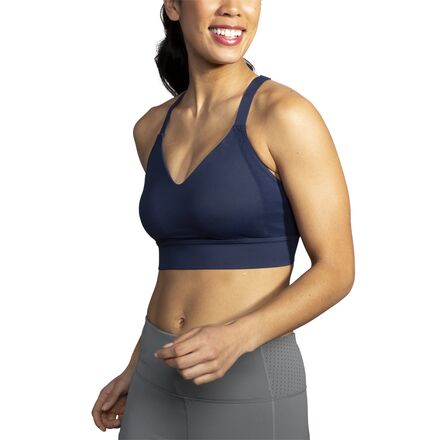  Brooks Women's Interlace Sports Bra for High Impact