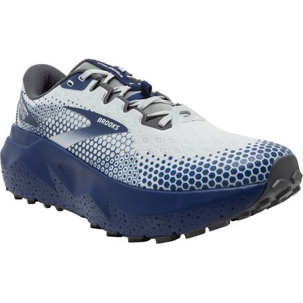 Brooks Caldera 6 Men\'s Size 14 Grey Blue Trail Running Shoes (1103791D071) Men main image 4