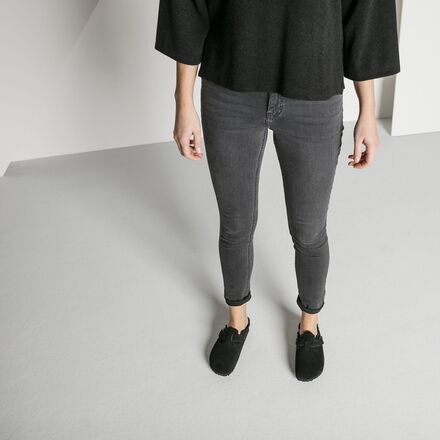 boston shearling lined clog