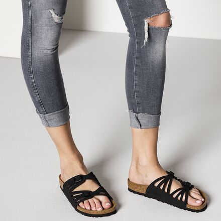 Birkenstock Granada black Birkenstock Granada Soft Footbed Black Oiled main image 4