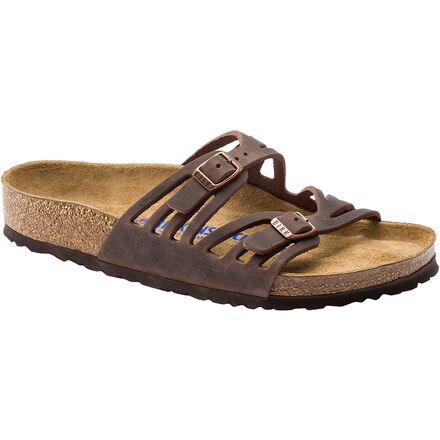 Birkenstock Granada Soft Footbed Leather Narrow Sandal - Women's - Footwear
