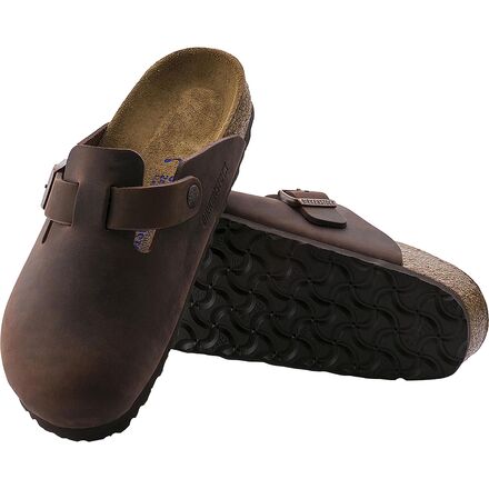 Birkenstock Boston Soft Footbed Leather Narrow Clog - Women's