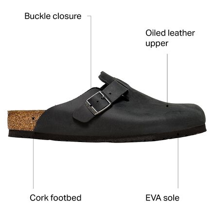 Boston Leather Clog - Women's Footwear