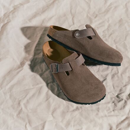 Birkenstock Boston Suede Oiled Leather Clog - Men's - Footwear