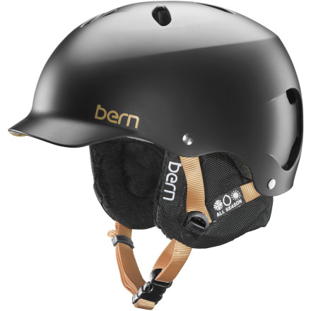 bern lenox eps bike helmet Bern Lenox EPS Thin Shell Visor Helmet - Women's