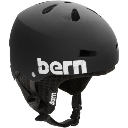 bern hard hat snowboard helmet Weston Lite Snow The Watts 2.0 features Berns Compass Fit system Bern Macon Hard Hat Helmet
