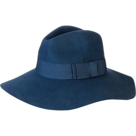 Brixton Piper Wide Brim Fedora Hat, Size XL Brixton Black Piper Hat Wide Brim Fedora Size Medium 7 1/4  main image 3