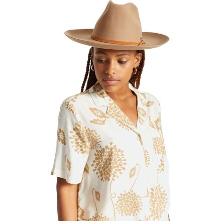 Brixton Sedona Reserve Hat Free People X Brixton Sedona Reserve Cowboy Hat M Mojave Tan  main image 3
