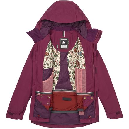 ほわいと　BURTON WB RUBIX JACKET(GORE-TEX) NWT Burton WB Gore-Tex Rubix Jacket Ladies Snowboard Jacket