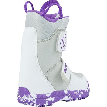 Burton Mini-Grom YTH 10C ホワイト/パープル　16.5 Burton Mini Grom Snowboard Boot - Toddlers' - Kids