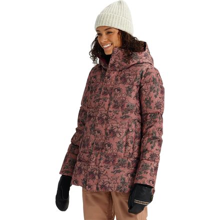 burton mora moss down jacket