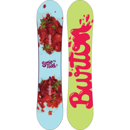 BURTON Sweet Tooth 141 ビンディング、ソールカバー付き Burton Sweet Tooth Snowboard - Women's - Snowboard