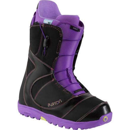 Burton 　MINT
スノーボードブーツ 女性用 ホワイト/グレー/パープル Women's Burton Mint Snowboard Boots | Speed Zone Lacing
