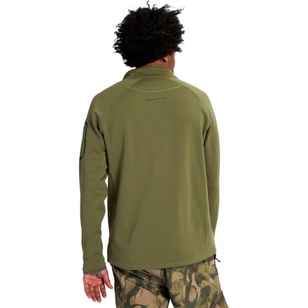 スキー Burton AK Helium Grid Full-Zip Fleece L Men's Burton [ak] Helium Power Grid™ Full-Zip Fleece