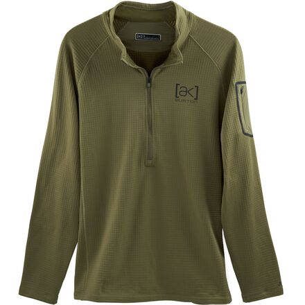 スキー Burton AK Helium Grid Full-Zip Fleece L Burton AK Helium Grid Half-Zip Fleece - Men's - Clothing