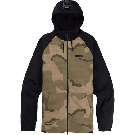 バートン Crown Weatherproof Full-Zip Fleece Men's Burton Crown Weatherproof Full-Zip Fleece Shirt