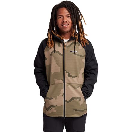 バートン Crown Weatherproof Full-Zip Fleece Men's Burton Crown Weatherproof Full-Zip Fleece Shirt