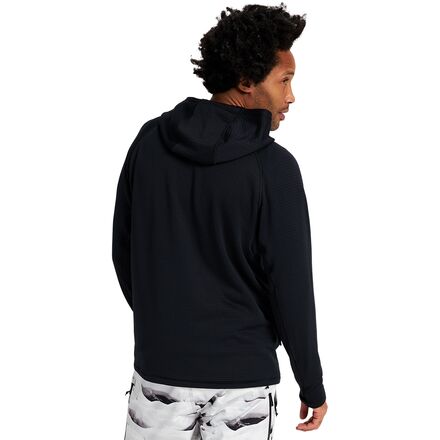Burton AK Helium Grid Hooded Fleece Pullover - Men's - Clothing