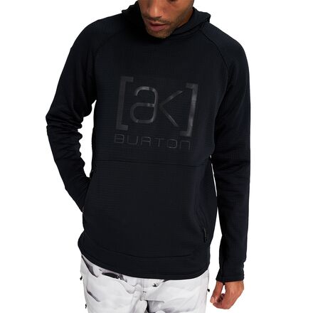 Burton AK Helium Grid Hooded Fleece Pullover - Men's - Clothing