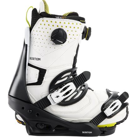 burton freestyle white snowboard bindings Women's Step On Re:Flex Bindings, M Flex versions automatically tilts to put you in the most comfortable position possible Burton Freestyle Re:Flex Snowboard Binding