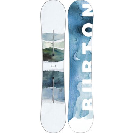Burton スノーボード ホワイト/ブルー Burton Cultivator Snowboard - 2026 - Snowboard