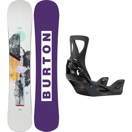 burton hideaway snowboard 2021 - Women's to for effortless fun and all Womens Hideaway Snowboard | 152