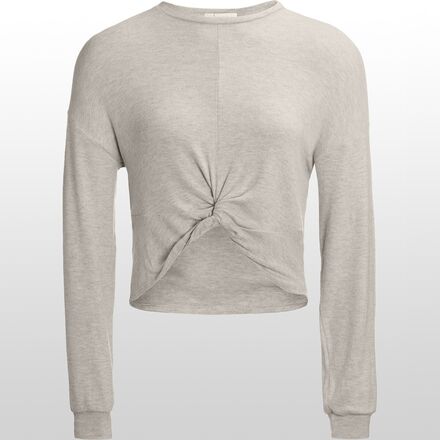 Beyond Yoga Twist It Fate Cropped Pullover Top Women s Yoga