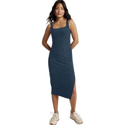 (取寄) ビヨンドヨガ レディース スペースダイ アイコン ミディ ドレス - ウィメンズ Beyond Yoga women Spacedye Icon Midi Dress - Women's Nocturnal Navy Beyond Yoga Spacedye Icon Midi Dress - Women's - Clothing