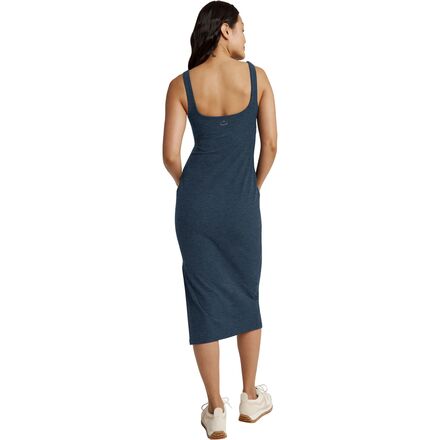 Beyond Yoga | Spacedye Icon Maternity Dress in Nocturnal Navy
