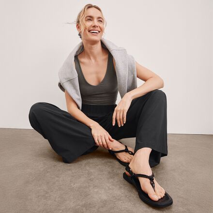 Beyond Yoga Stretch Woven Wide Leg Pant - Women's - Clothing