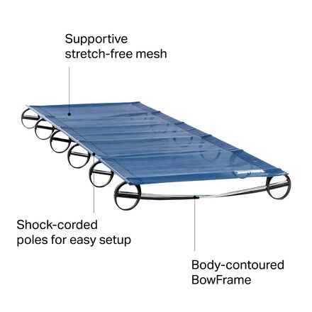 Amazon.com: Therm-a-Rest Mesh Cot, Large - 26 x 77 Inches