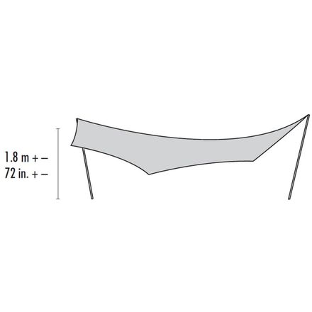 MSR Rendezvous Sun Shield Shelter - Hike & Camp