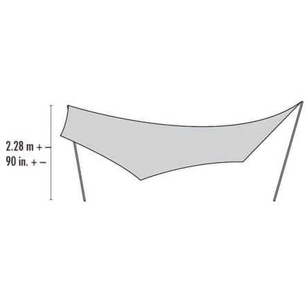 MSR Rendezvous Sun Shield Shelter - Hike & Camp