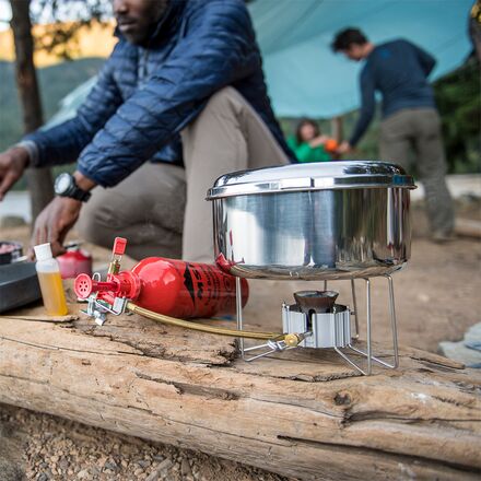 MSR Alpine 4 Stainless Steel Pot Cookset - Hike & Camp