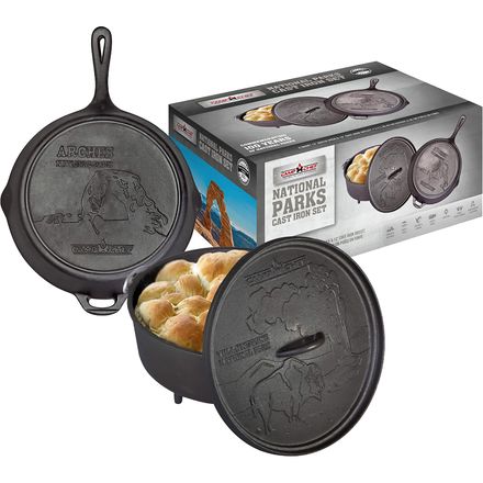Camp Chef National Parks Cast Iron Set - Hike & Camp