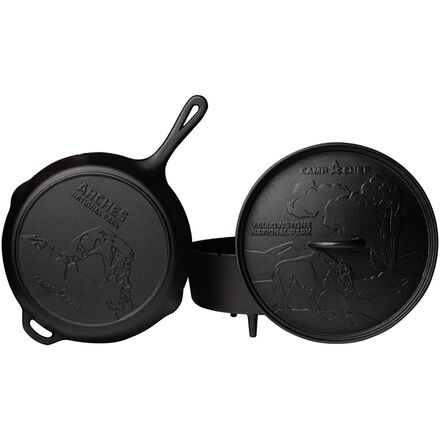 Camp Chef National Parks Cast Iron Set - Hike & Camp