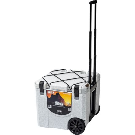 (取寄) キャニオンクーラーズ ミュール 30クォート ホイールド クーラー Canyon Coolers Mule 30qt Wheeled Cooler White Marble Canyon Coolers Mule 30qt Wheeled Cooler - Hike & Camp