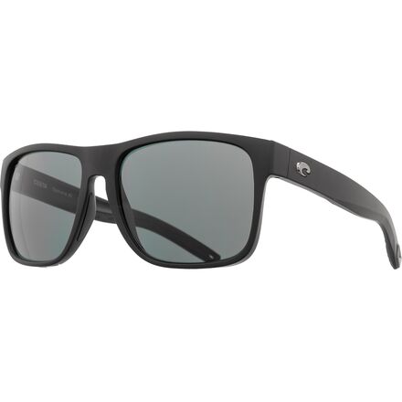 (取寄) コスタ スピアロ Xl 580P サングラス Costa Spearo XL 580P Sunglasses Matte Black/580P Polycarbonate/Gray Costa Spearo XL 580P Sunglasses - Accessories