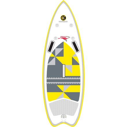 C4 Waterman River Pro Opae Inflatable Stand-Up Paddleboard - Paddle
