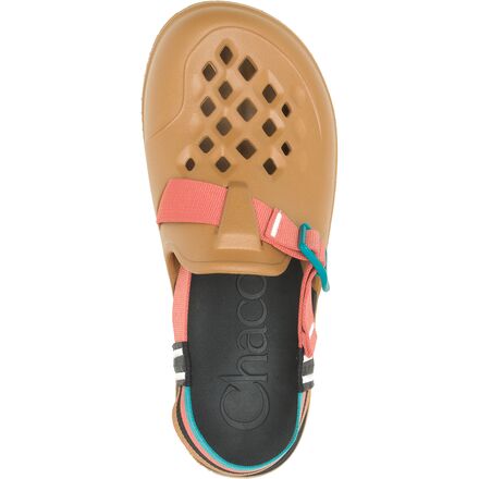 Chaco Chillos Clog Mens 11 Retro  Brown and Pink Sandals with Blue Highlights Amazon.com | Chaco Men main image 2