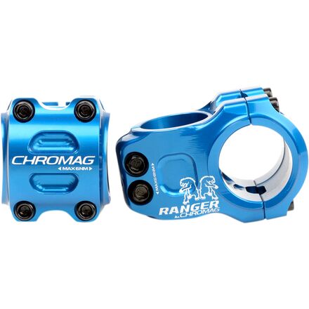 mini1803　CHROMAG RANGER ステム ブルー100mm Chromag Ranger V2 Stem - Bike