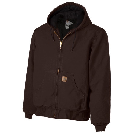 Carhartt sandstone quilted flannel lined active jackets on sale