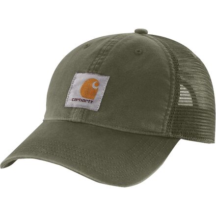 CARHARTT Vintage Unisex Leaf Green Trucker Canvas Mesh Back Buffalo Baseball Cap CARHARTT Vintage Unisex Leaf Green Trucker Canvas Mesh Back  main image 2