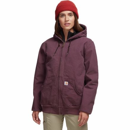 Carhartt Sandstone Active Hooded Jacket Women s Clothing