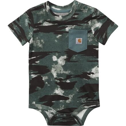 Carhartt Short Sleeve Pocket Camo Bodysuit Infants Kids